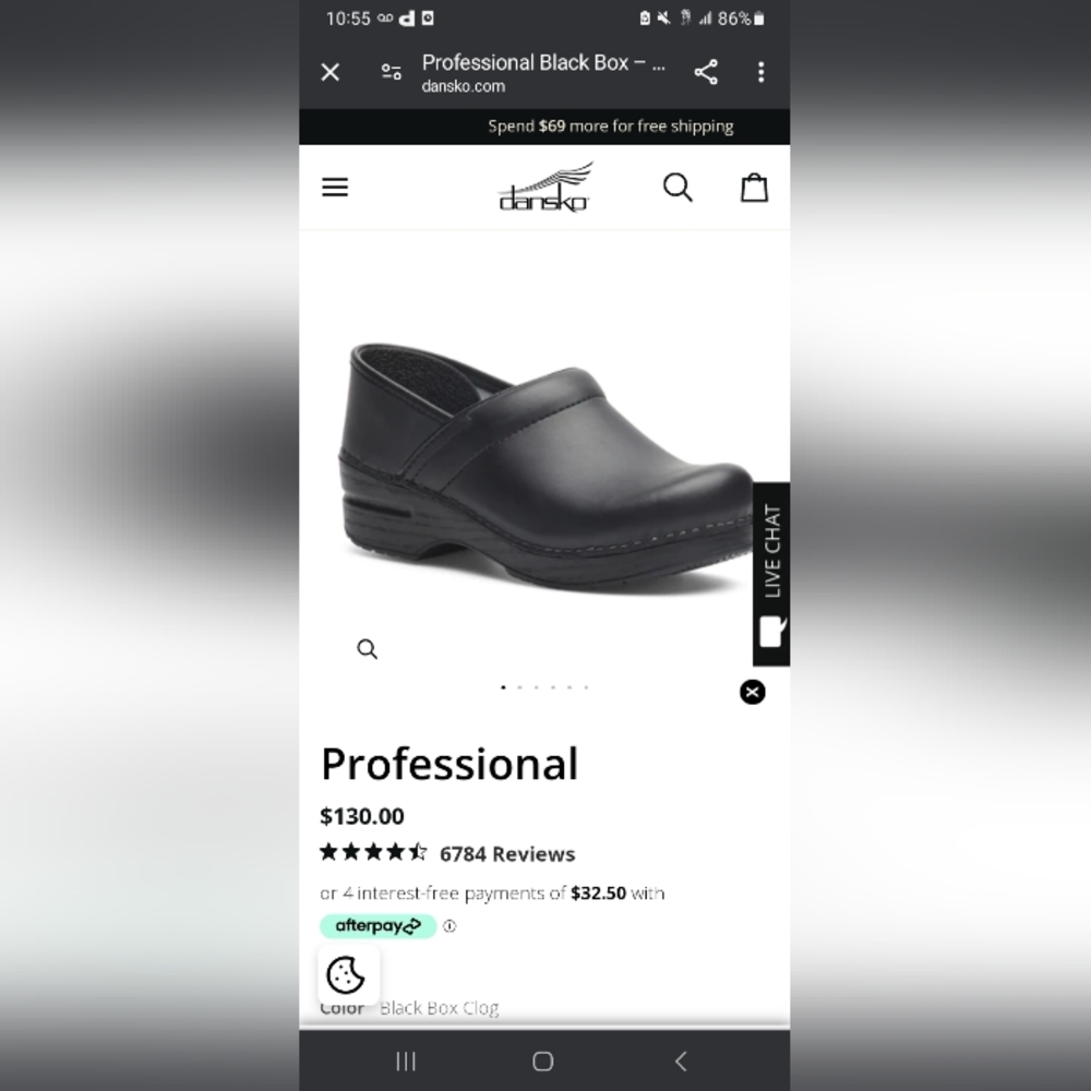 dansko clogs black